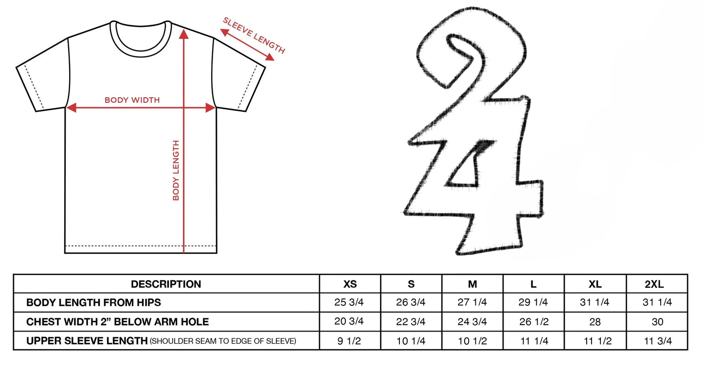 24OURS “TWO FOURS” Tee