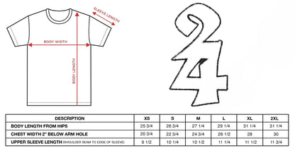 24OURS “TWO FOURS” Tee