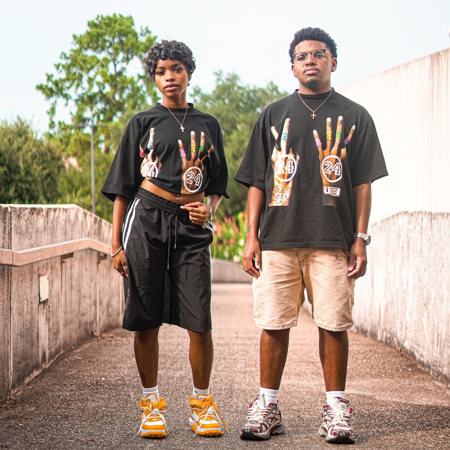 24ours "TWO FOURS" Tee